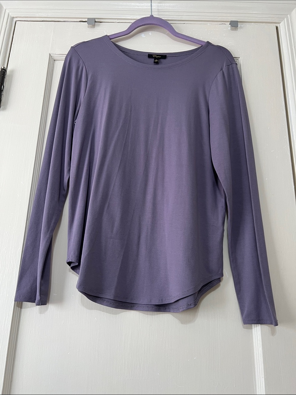 Cupio dusty Lavender Long-Sleeve Crewneck Top
